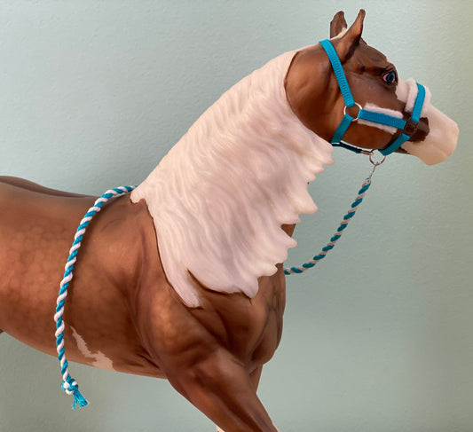 Where Champions Meet - Traditional Breyer Model Horse Padded Halter & Leadrope Set