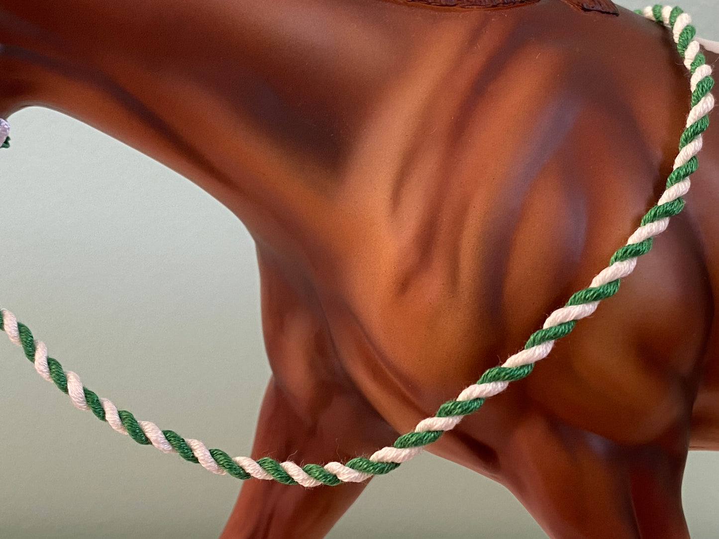 Celtic Shimmer - Traditional Breyer Model Horse Halter & Leadrope Set