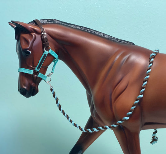 Pizzazz - Traditional Breyer Model Horse Breakaway Halter and Leadrope Set