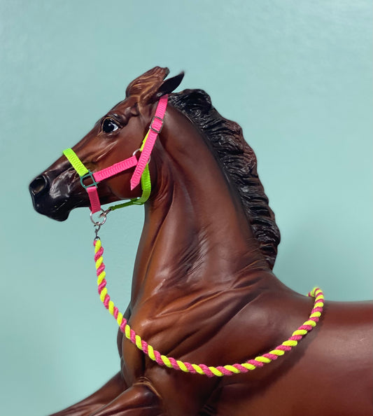 Fruit Punch - Traditional Breyer Model Horse Halter & Leadrope Set
