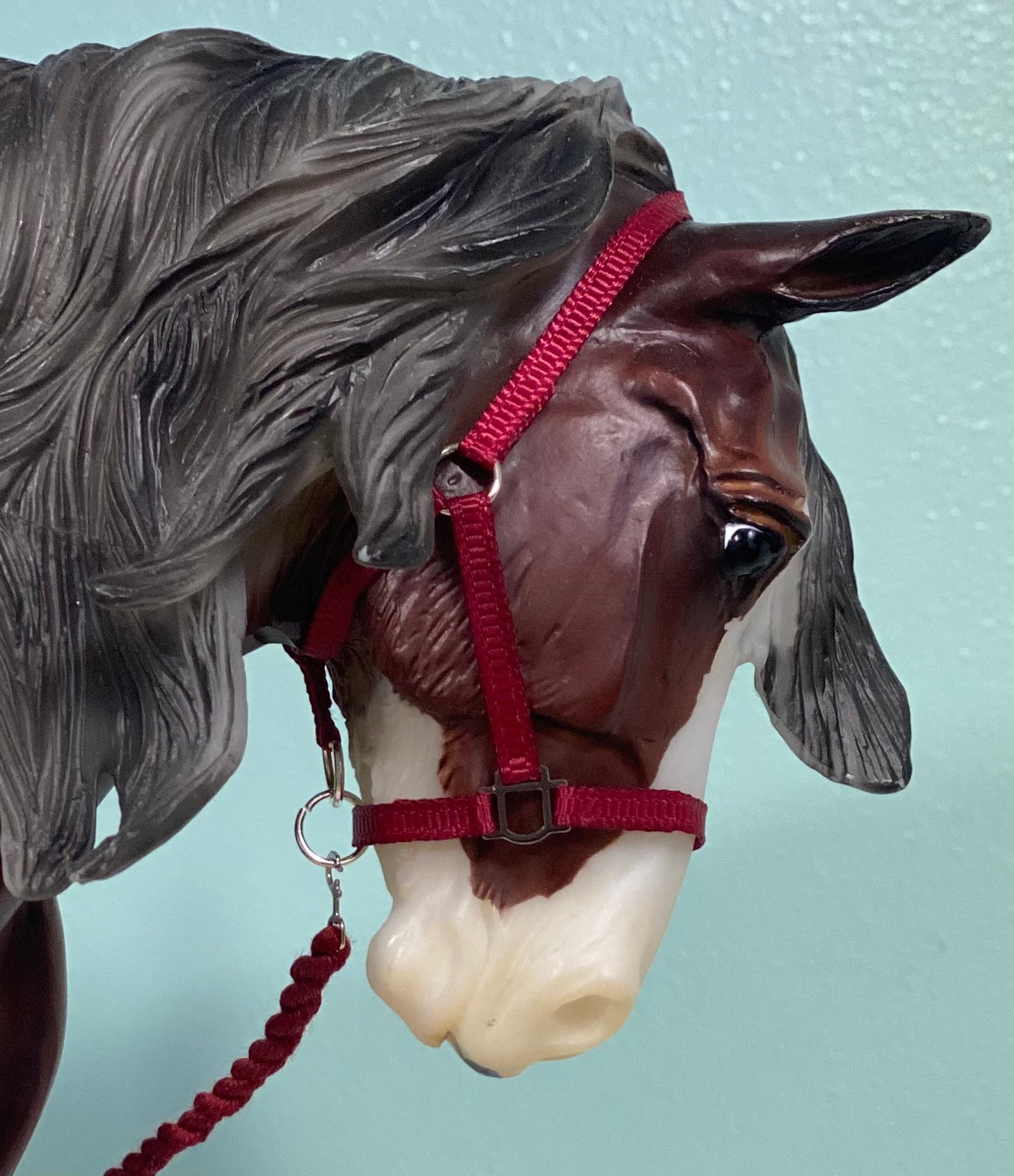 Merlot - Traditional Breyer Model Horse Draft Halter & Leadrope Set