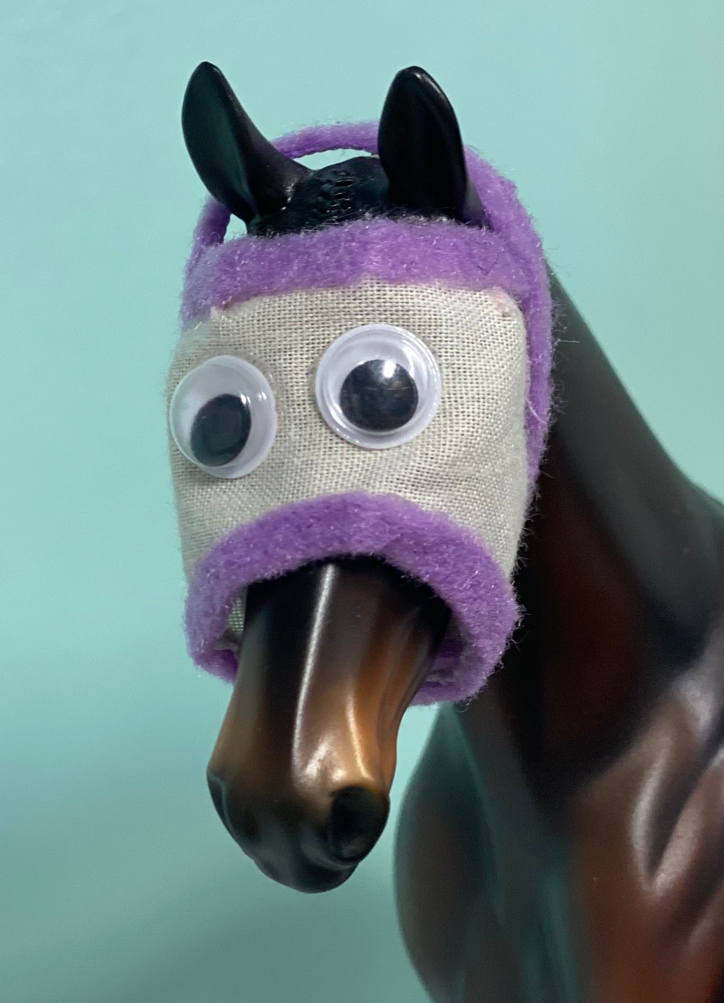 Traditional Pony Googly Eye Fly Mask