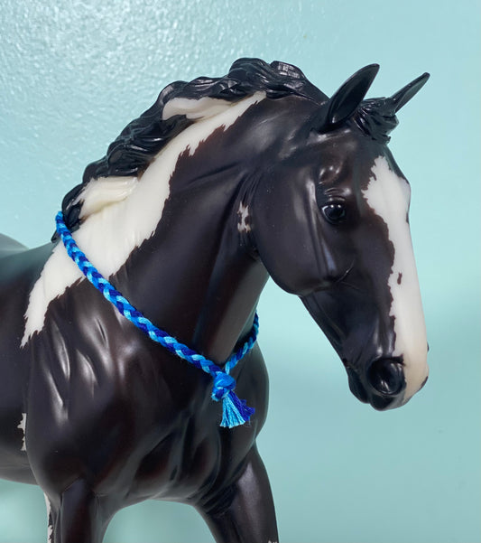 Indigo Blend - Traditional Draft Model Horse Neck Rein