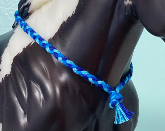 Indigo Blend - Traditional Draft Model Horse Neck Rein