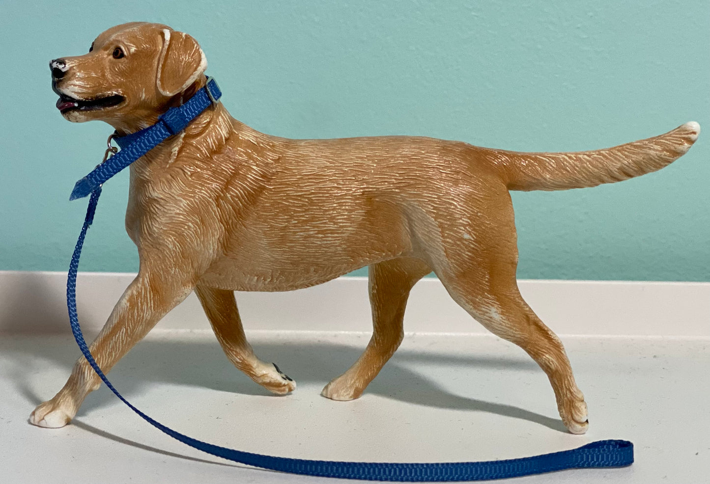 Denim - Breyer Model Horse Dog Collar & Leash Set