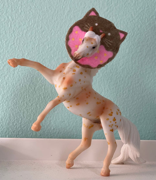 Chocolate Frosting - Breyer Stablemate Donut Costume