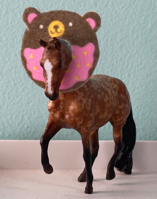 The Donut Bear - Breyer Stablemate Donut Costume
