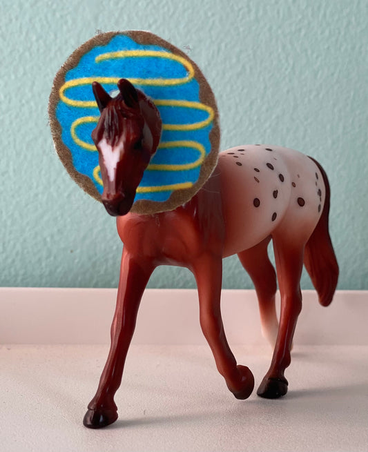 Blueberry Swirl - Breyer Stablemate Donut Costume