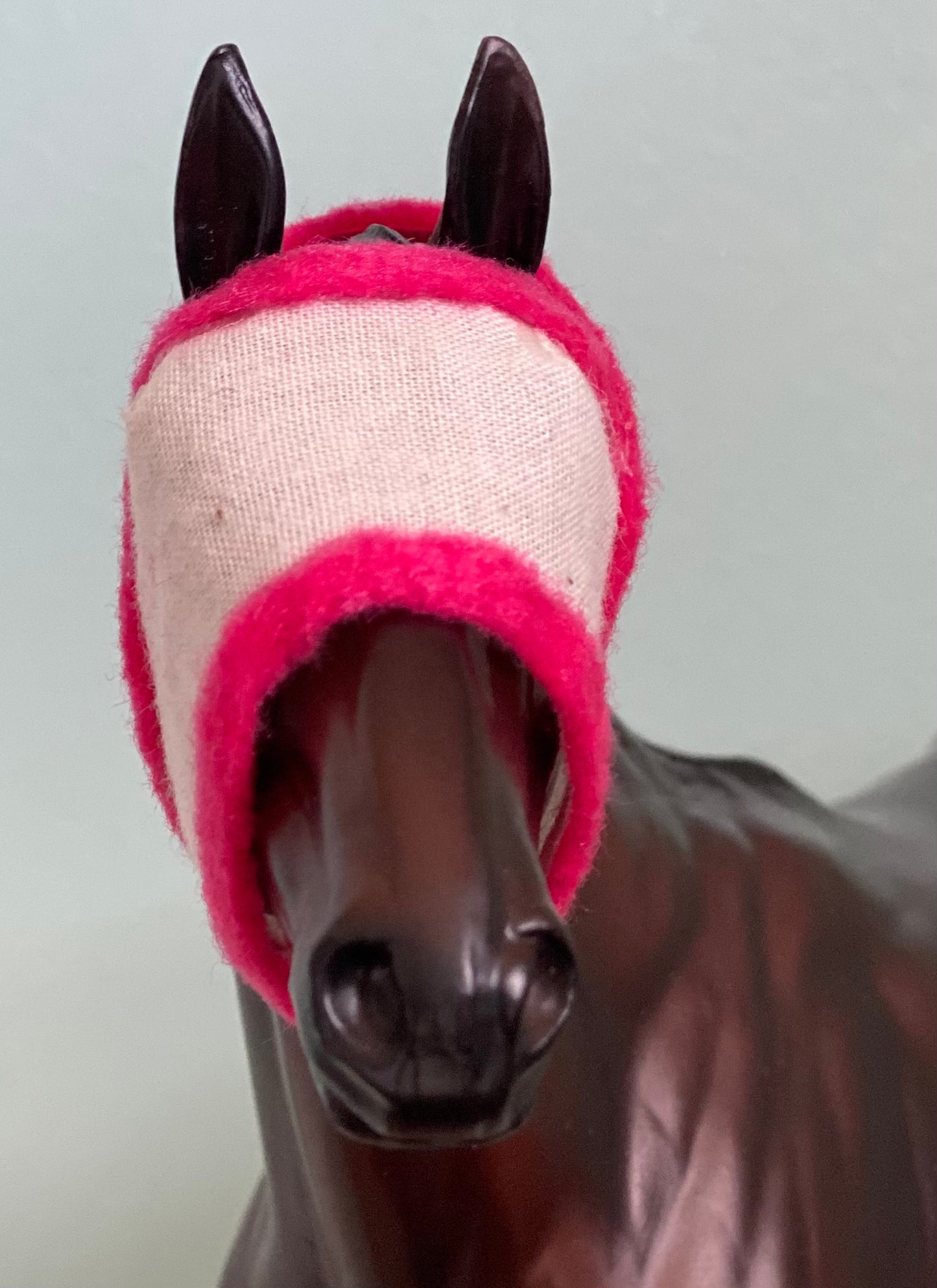 Raspberry Poptart - Traditional Breyer Model Horse Fly Mask
