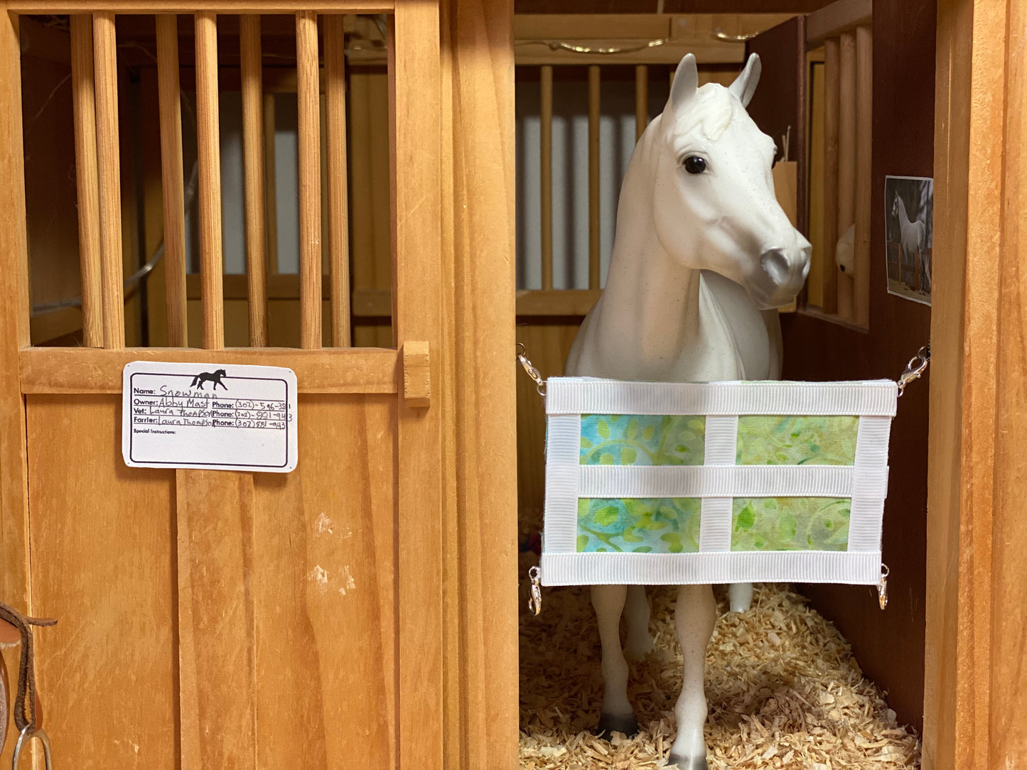 Breyer Model Horse Stall Guard