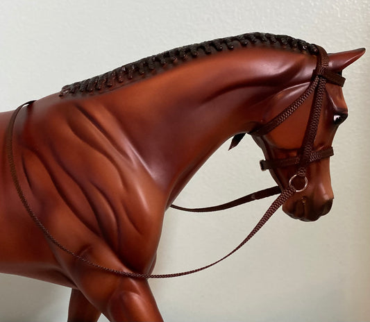 Traditional Breyer Model Horse Brown English Bridle