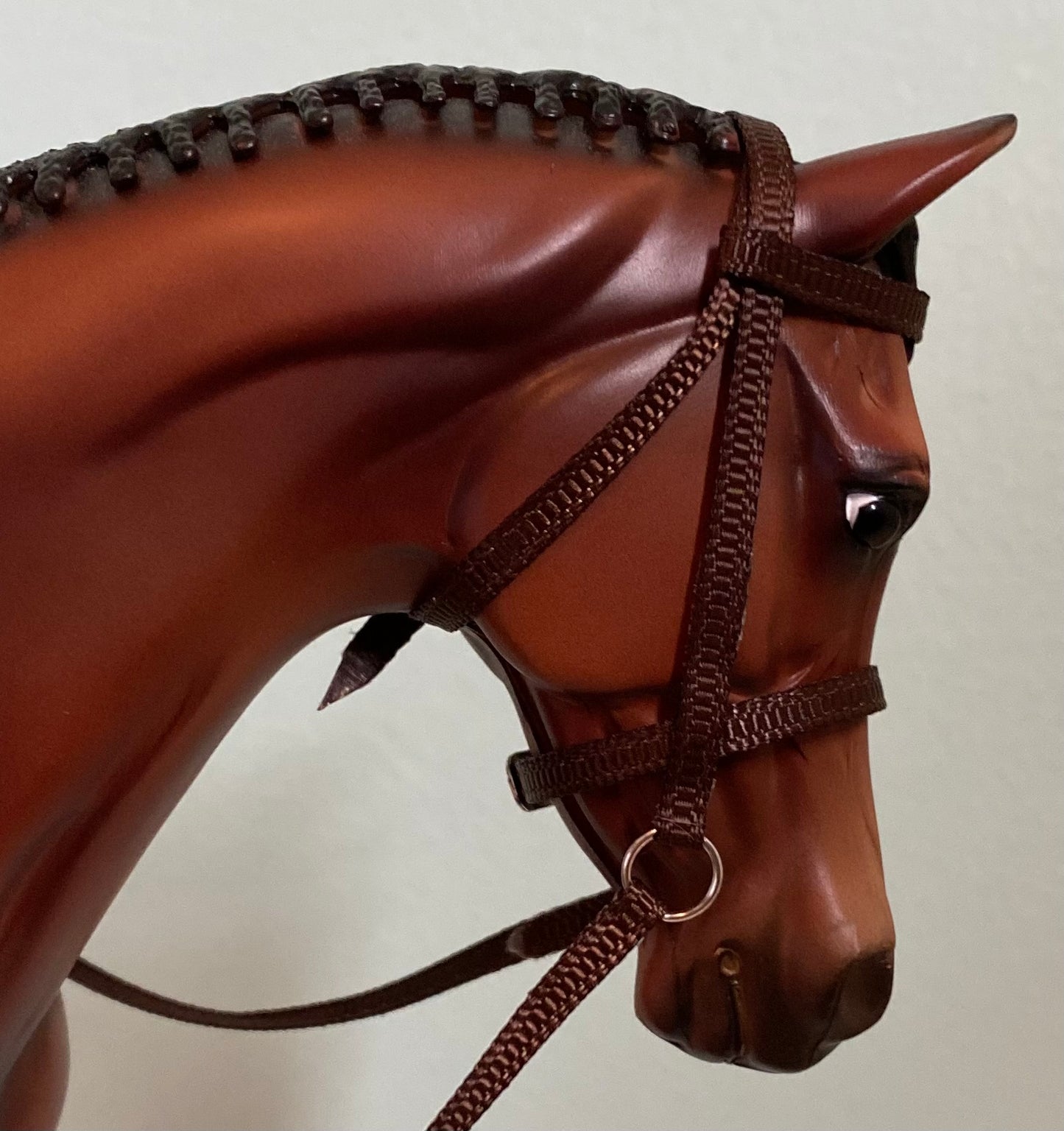 Traditional Breyer Model Horse Brown English Bridle