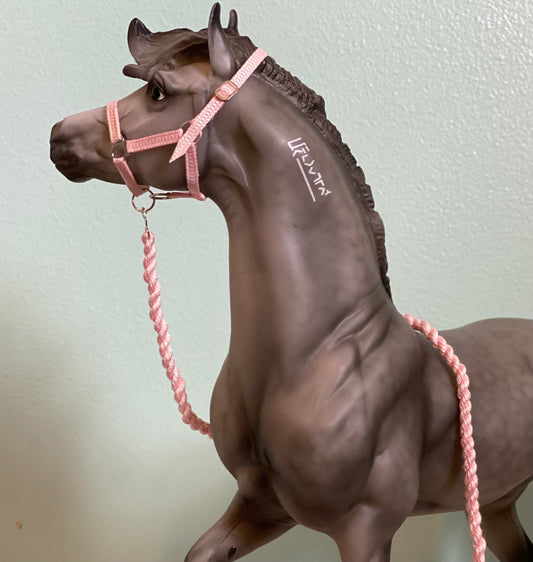 Tutu Cute - Traditional Breyer Model Horse Halter & Leadrope Set