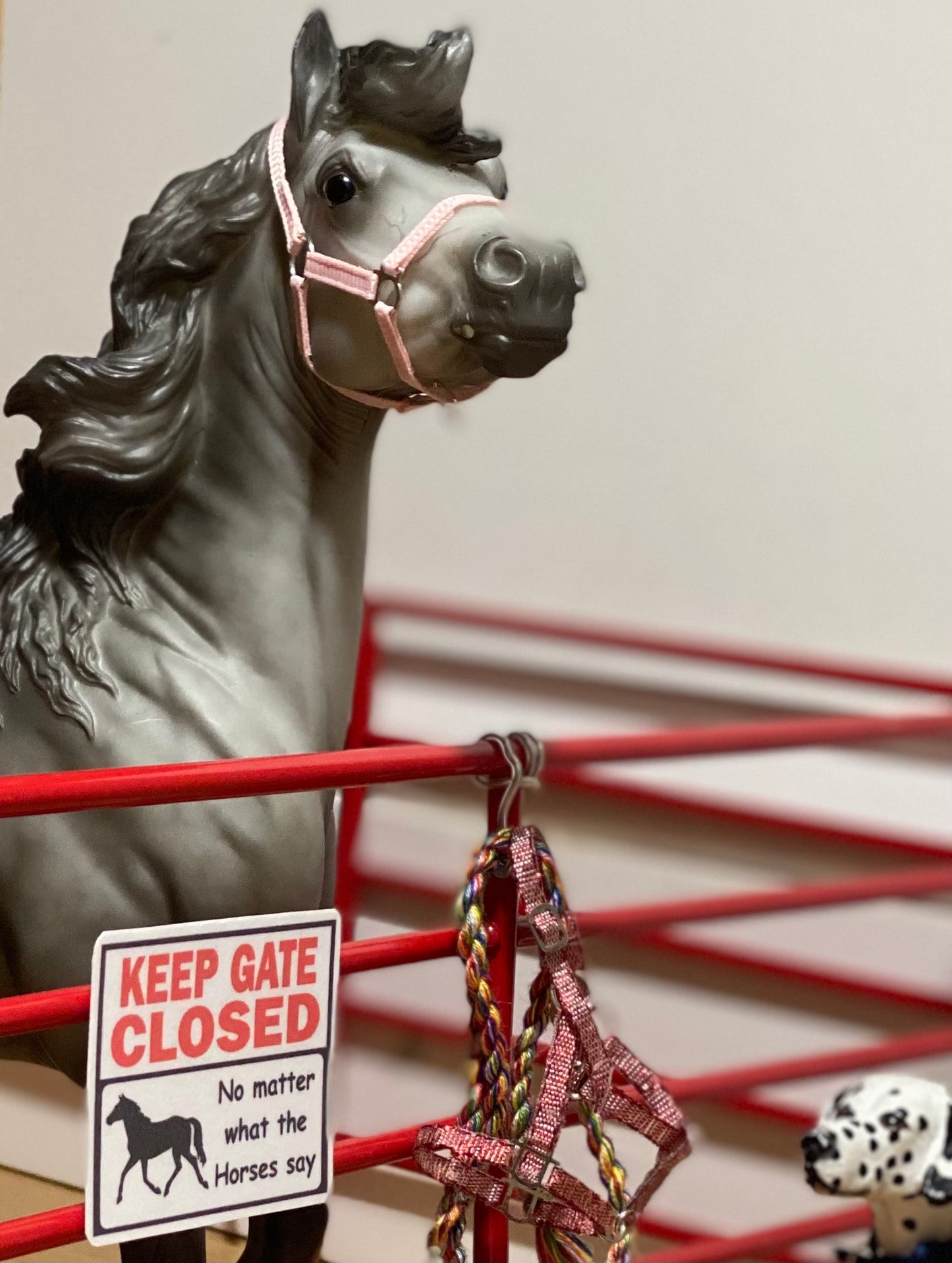Breyer Model Horse Barn Stall Signs