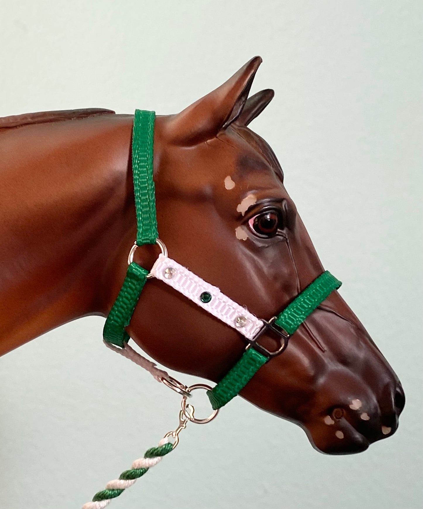 Celtic Shimmer - Traditional Breyer Model Horse Halter & Leadrope Set