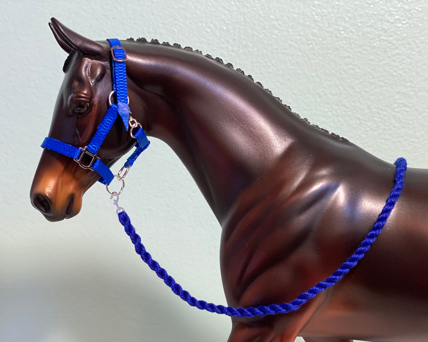 Blueberry - Breyer Model Horse Traditional Pony Halter & Leadrope Set