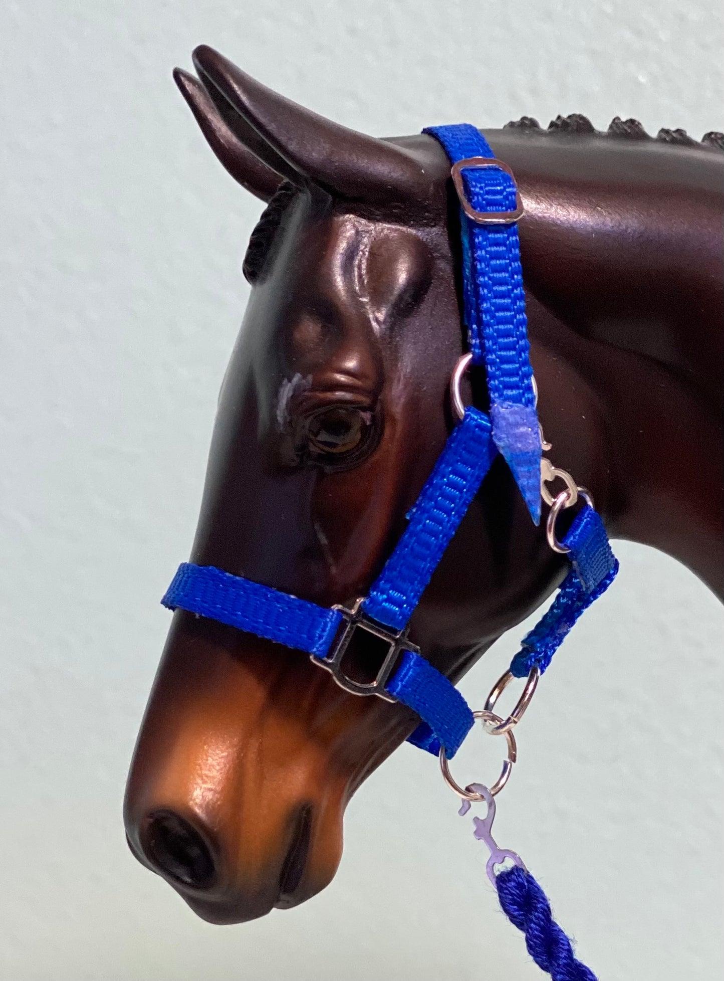 Blueberry - Breyer Model Horse Traditional Pony Halter & Leadrope Set