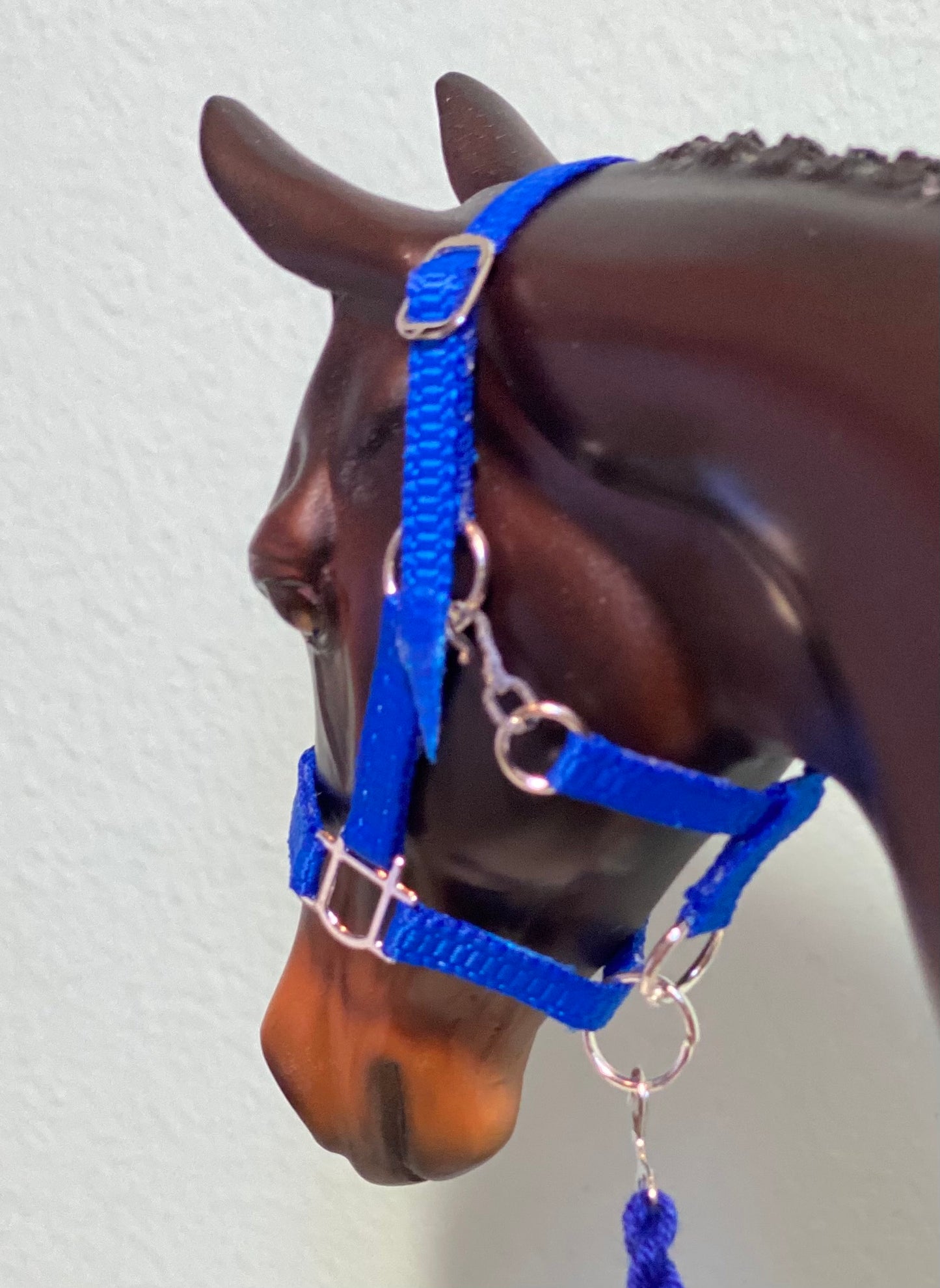 Blueberry - Breyer Model Horse Traditional Pony Halter & Leadrope Set